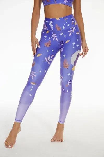 Yoga Leggings Ladies Fashion Printed Leggings Ladies Casual Pants Fitness Pants Ladies Sports Leggings Yoga Pants Size XS-2XL