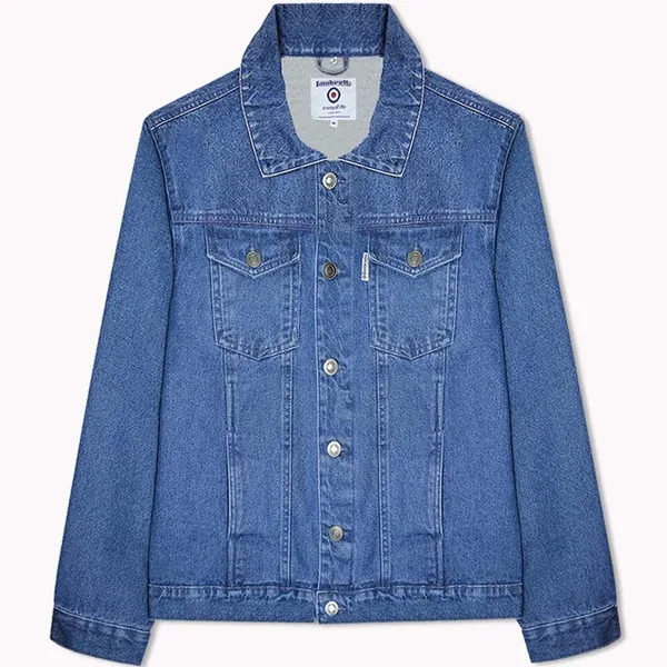 New Plush Denim Jacket Men's Cotton Jacket Men's Loose and Thick Coat