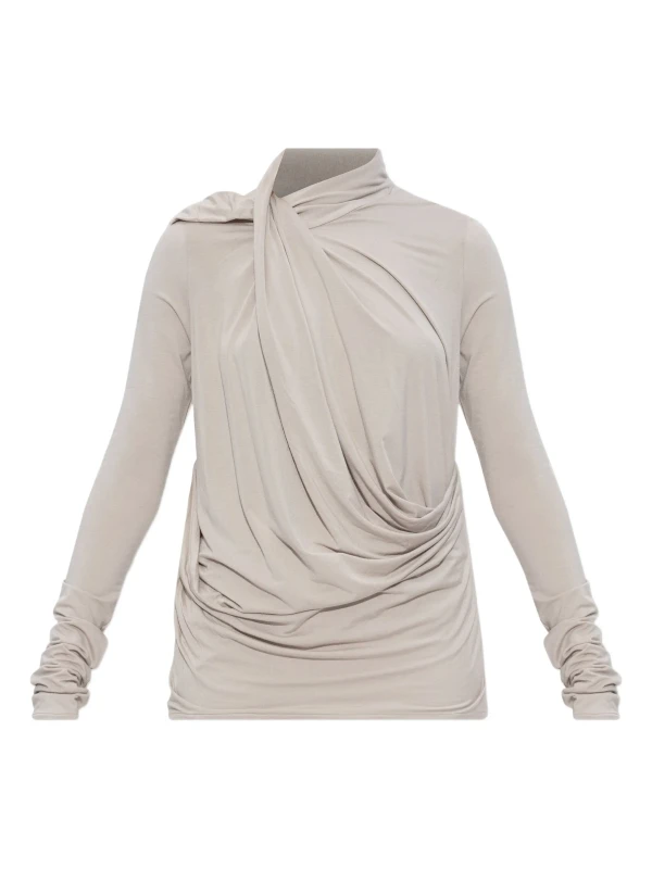 ENTIRE STUDIOS draped cowl-neck top