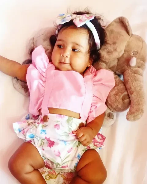 Toddler Kids Baby Girl Summer Clothes Floral Romper Jumpsuit Fly Sleeve Bodysuit Sunsuit Outfits