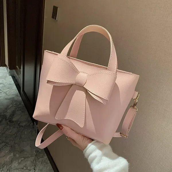 Japanese Women Bag Girl Handbag Lolita Cute Handbag Bow Crossbody Women's Bag